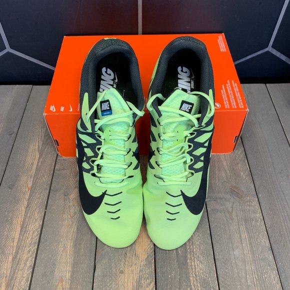 ~New W/ Missing Lid! Nike Zoom Rival S 9 Volt Glow Track & Field Cleats … - Picture 3 of 6